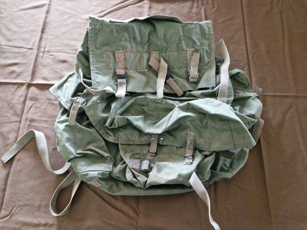 Rhodesian Bush War Green Backpack.