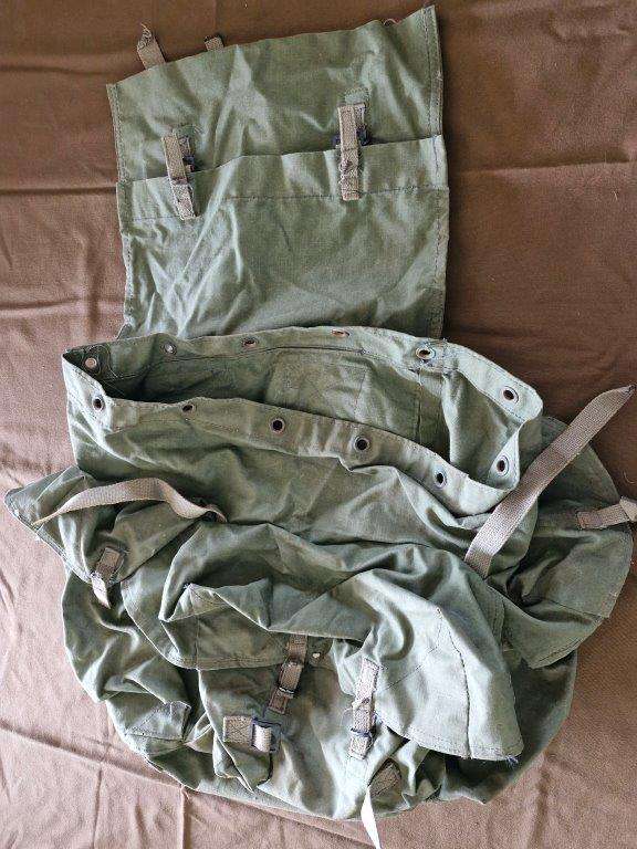 Rhodesian Bush War Green Backpack.