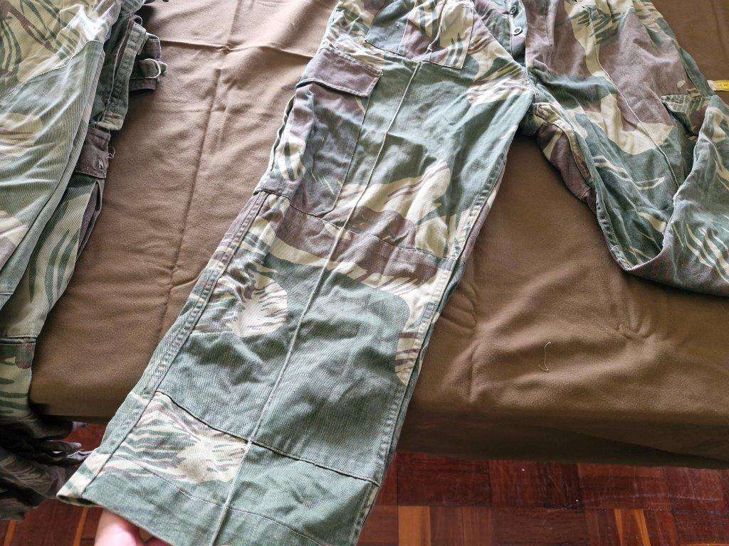 Rhodesian Bush War Camo Trousers. 47 Cm across Waist.