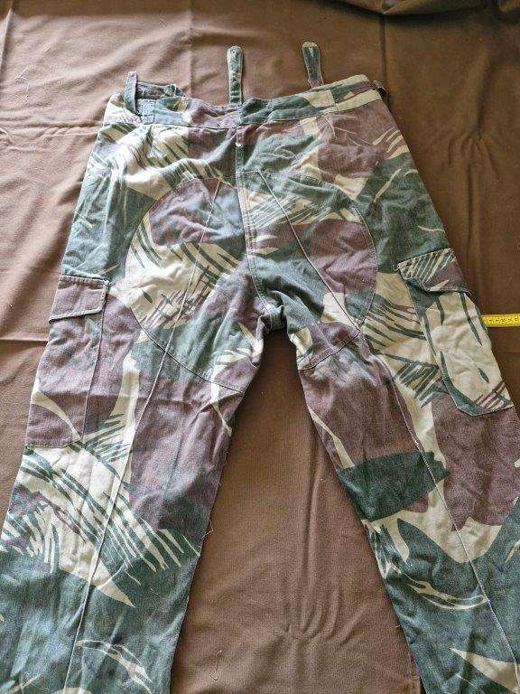 Rhodesian Bush War Camo Trousers. 47 Cm across Waist.