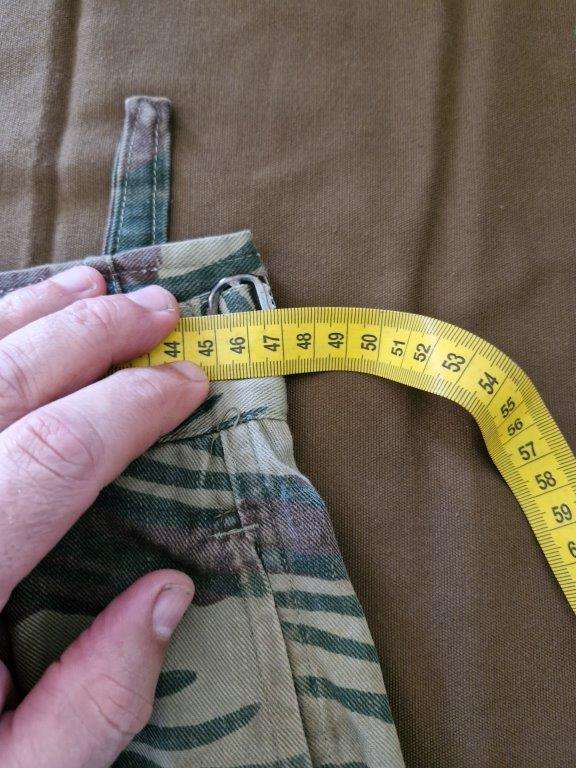 Rhodesian Bush War Camo Trousers. 47 Cm across Waist.