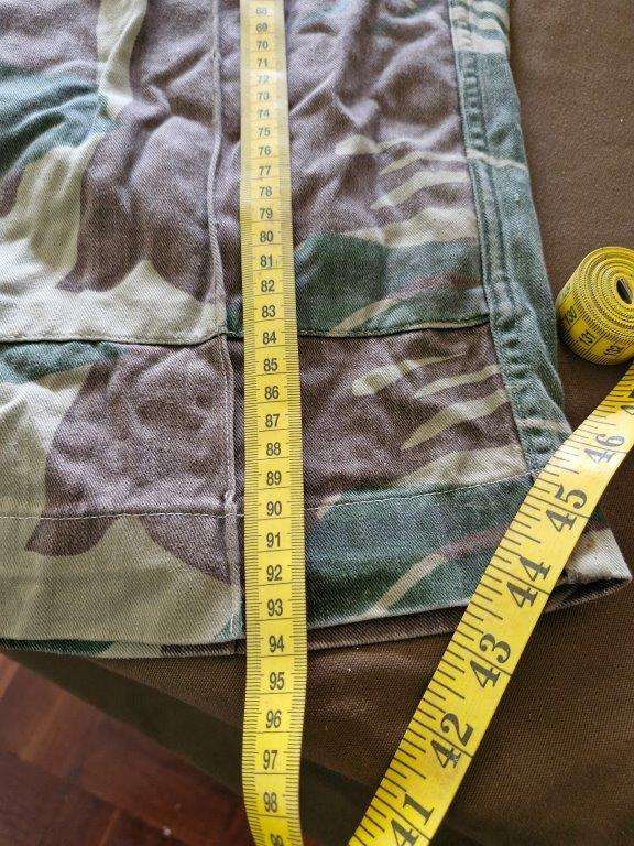 Rhodesian Bush War Camo Trousers. 47 Cm across Waist.