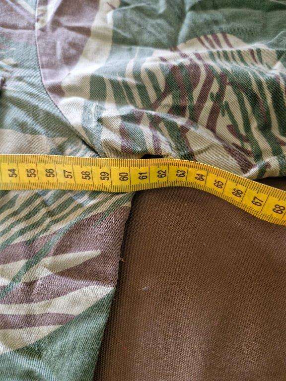 Rhodesian Bush War Camo Long sleeve Shirt by Statesman. 60 Cm Armpit to armpit. BSAP Umtali Patch