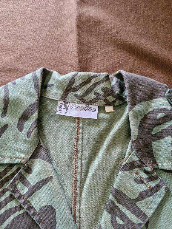 Unknown Camo Short sleeve shirt. 48 Cm Armpit to Armpit. Posible Rhodesian Copy? Proline.