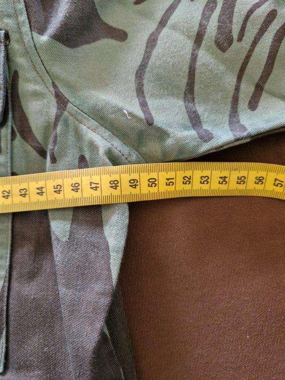 Unknown Camo Short sleeve shirt. 48 Cm Armpit to Armpit. Posible Rhodesian Copy? Proline.