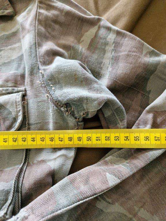 South African Bush War Cuban Lizard pattern camo shirt. 48 Cm Armpit to Armpit