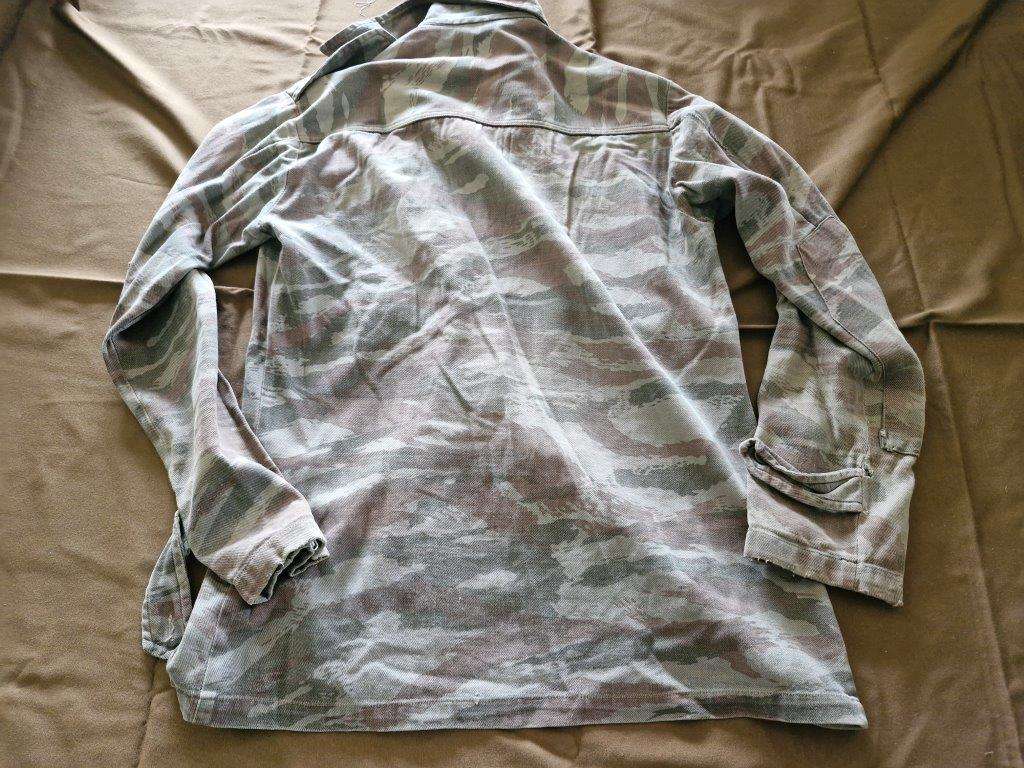 South African Bush War Cuban Lizard pattern camo shirt. 48 Cm Armpit to Armpit