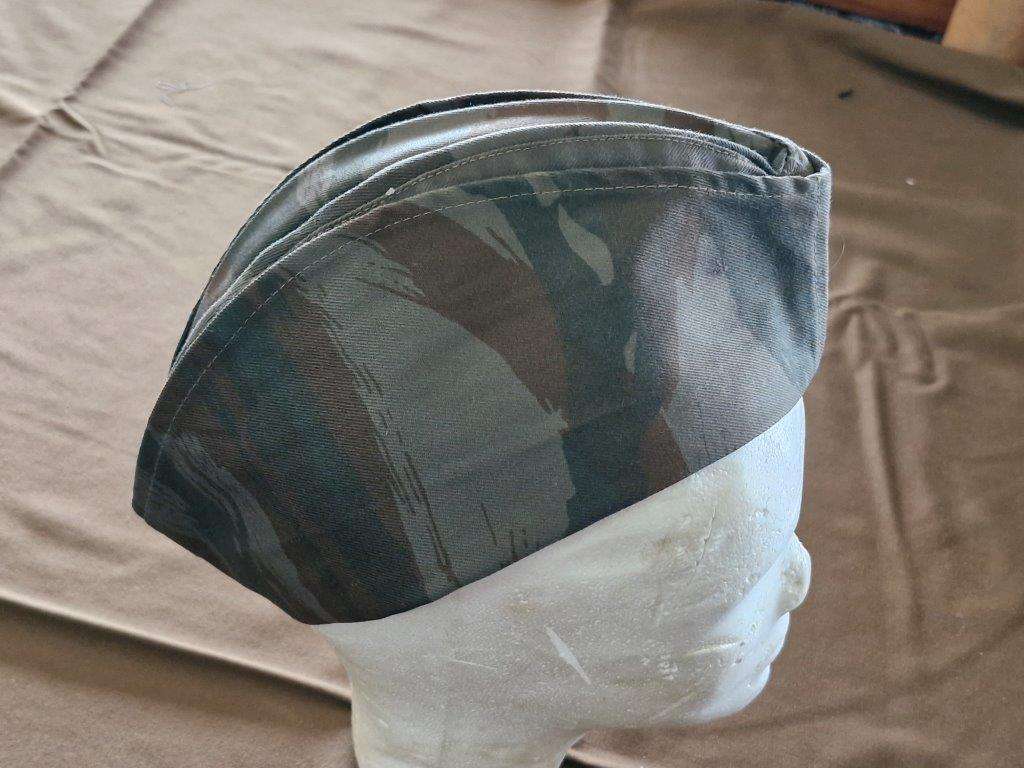 South African Bush War Cuban Lizard pattern camo side Cap. Size 56 Cm.