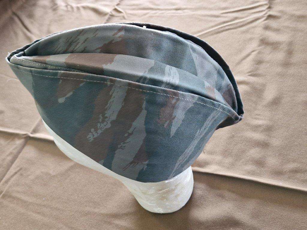 South African Bush War Cuban Lizard pattern camo side Cap. Size 56 Cm.