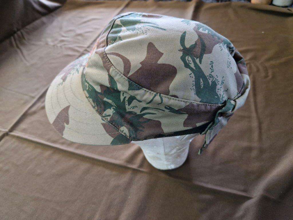 SAP Task Force camo Flap cap. Flap intact. 58 Cm.