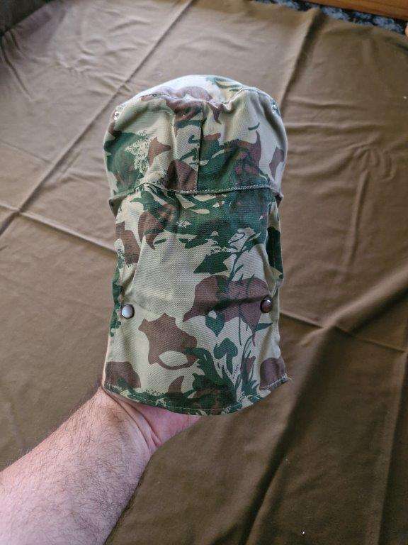 SAP Task Force camo Flap cap. Flap intact. 58 Cm.