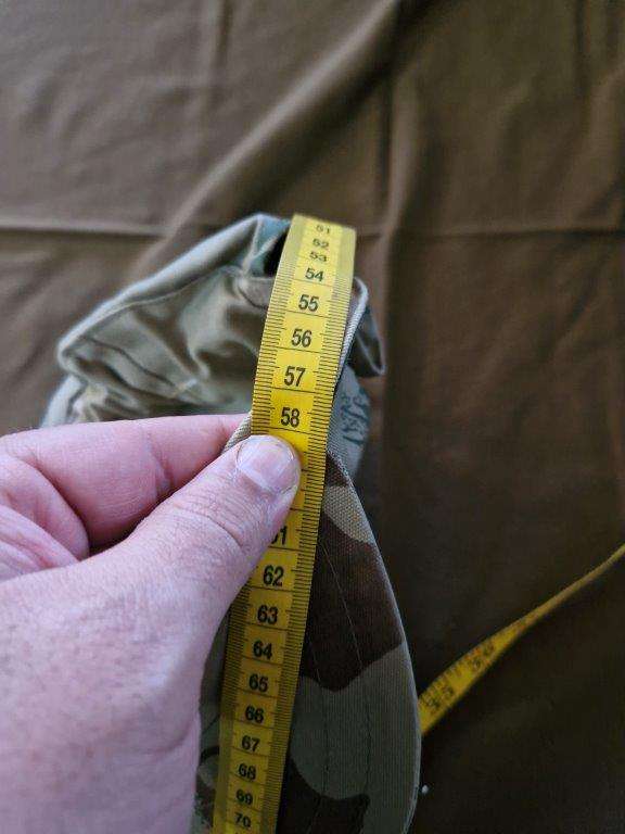 SAP Task Force camo Flap cap. Flap intact. 58 Cm.