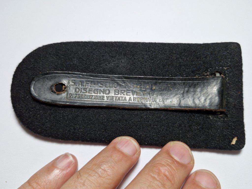 Italian WWII MSVN Officer Dress Uniform Shoulder Board