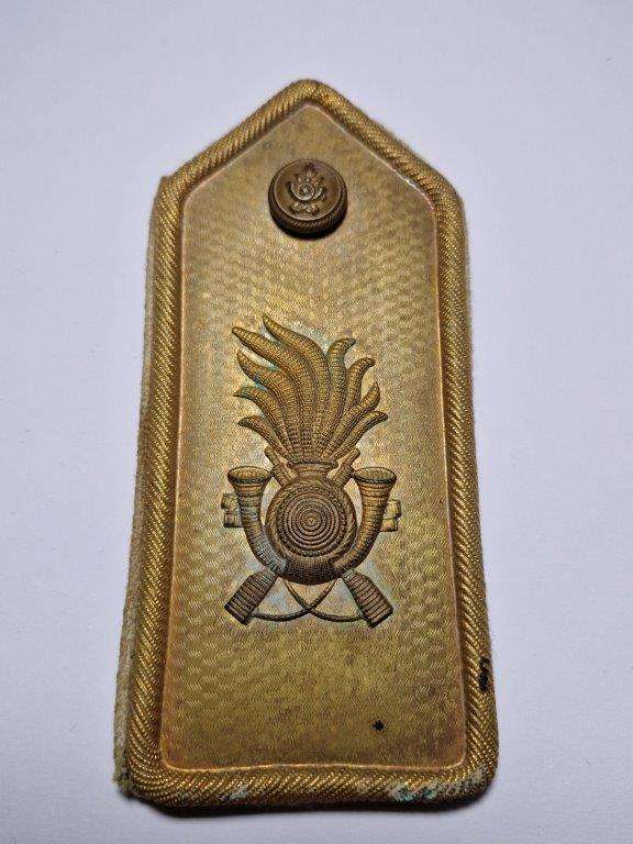 Italian WWII Royal Army Bersaglieri Officer Dress Uniform Shoulder Board