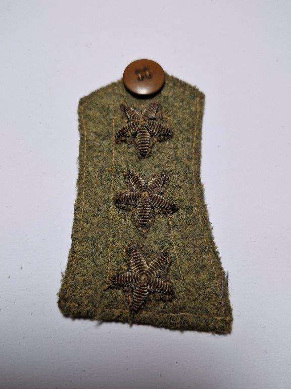 Italian WWII Shoulder Board