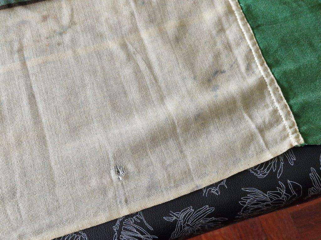 Rhodesian flag. Rope and toggle intact. Maker William Smith and Gourock. 95 Cm x 180 Cm