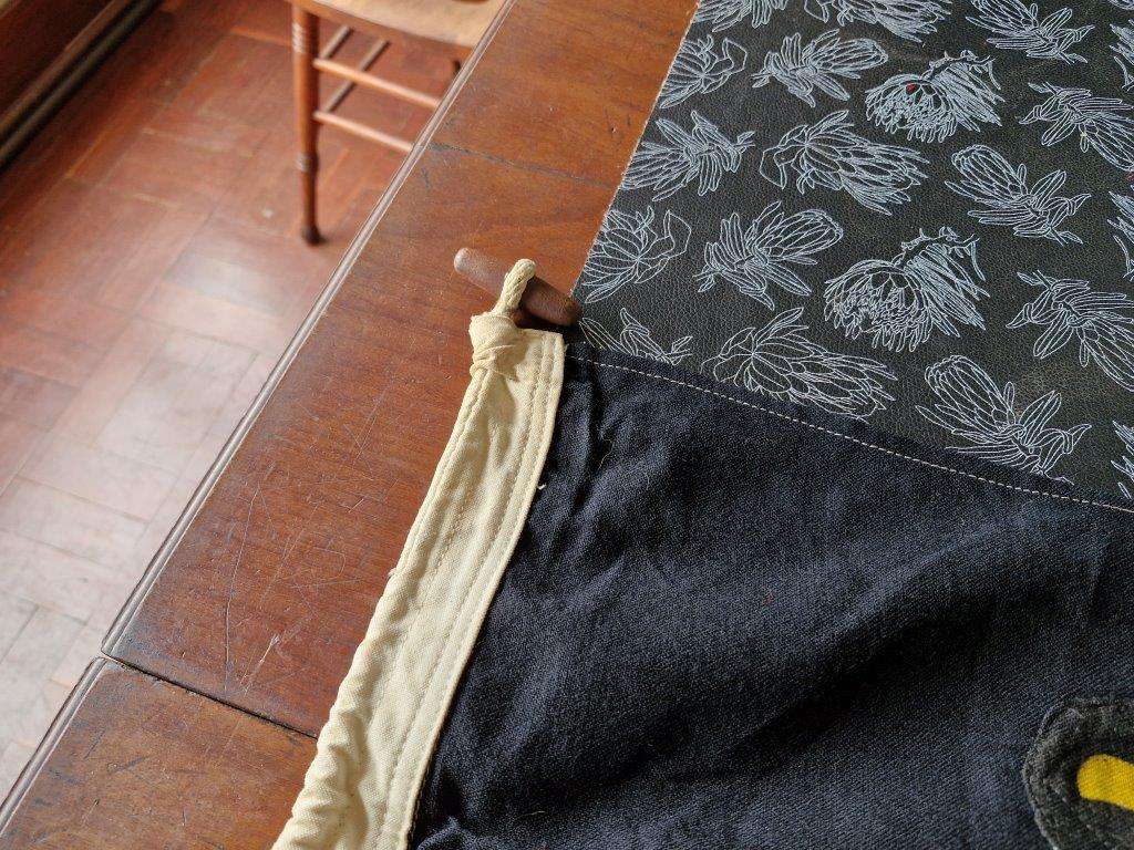 Zimbabwe Rhodesian flag. Rope and toggle intact. Maker William Smith and Gourock. 85 Cm x 185 Cm