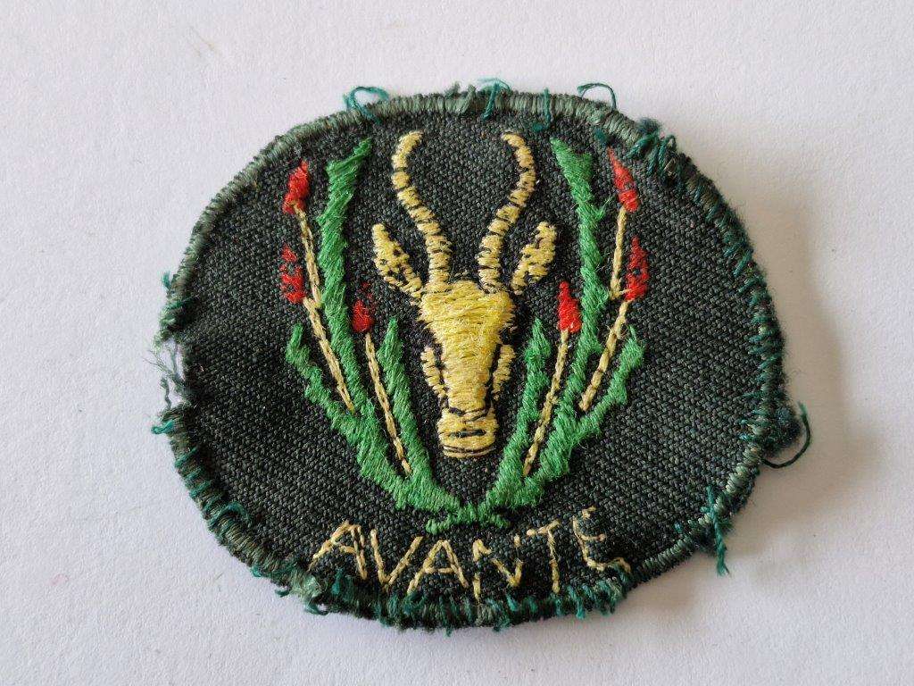 5th South African Infantry Cloth beret badge. 5 SAI