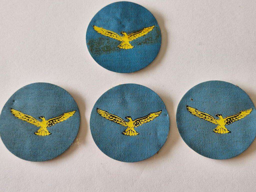 Unknown South African Air Force cloth badge. SAAF. Bid is per badge.
