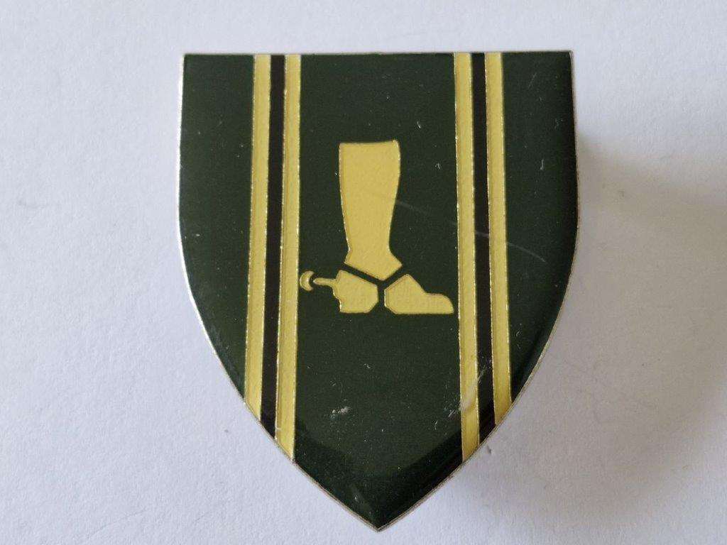 Natal Mounted Rifles Shoulder flash. Pins Intact.