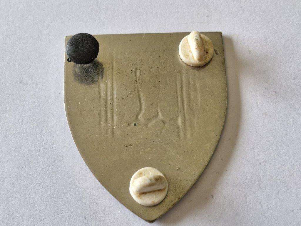 Natal Mounted Rifles Shoulder flash. Pins Intact.