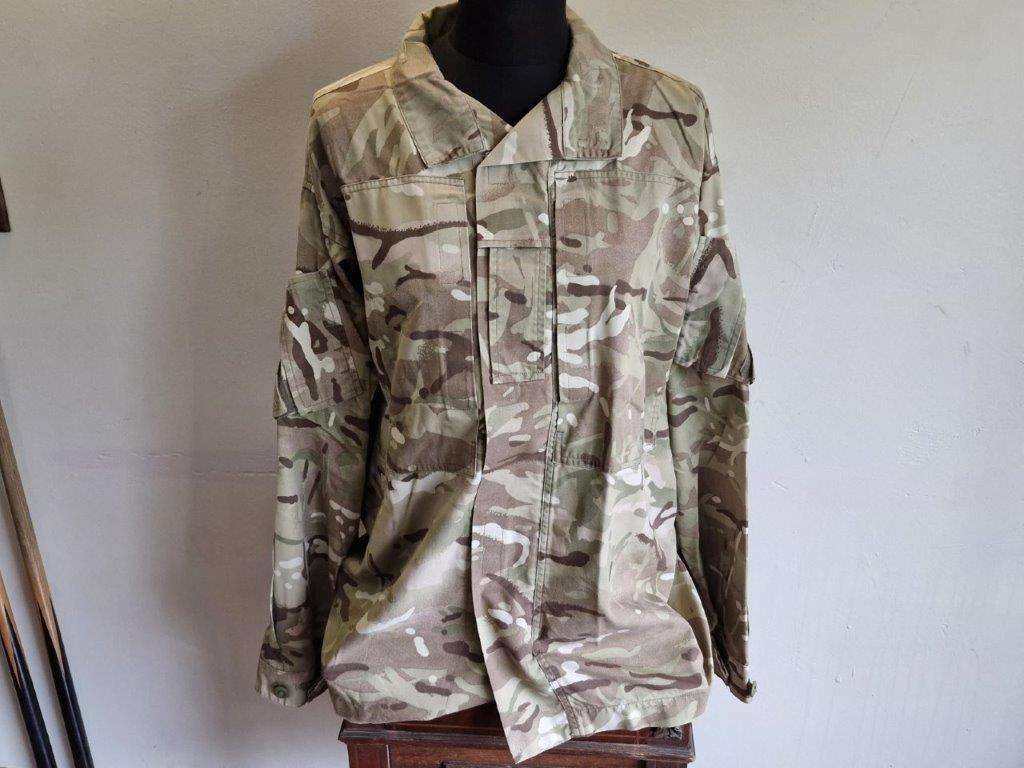British PCS Camo Combat Jacket. 54 Cm Armpit to Armpit