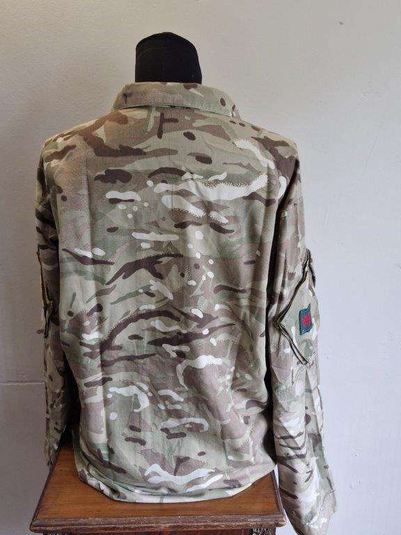 British PCS Camo Combat Jacket. 54 Cm Armpit to Armpit