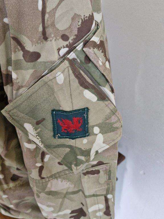British PCS Camo Combat Jacket. 54 Cm Armpit to Armpit