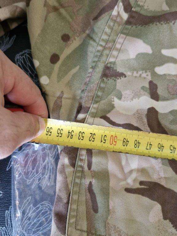 British PCS Camo Combat Jacket. 54 Cm Armpit to Armpit