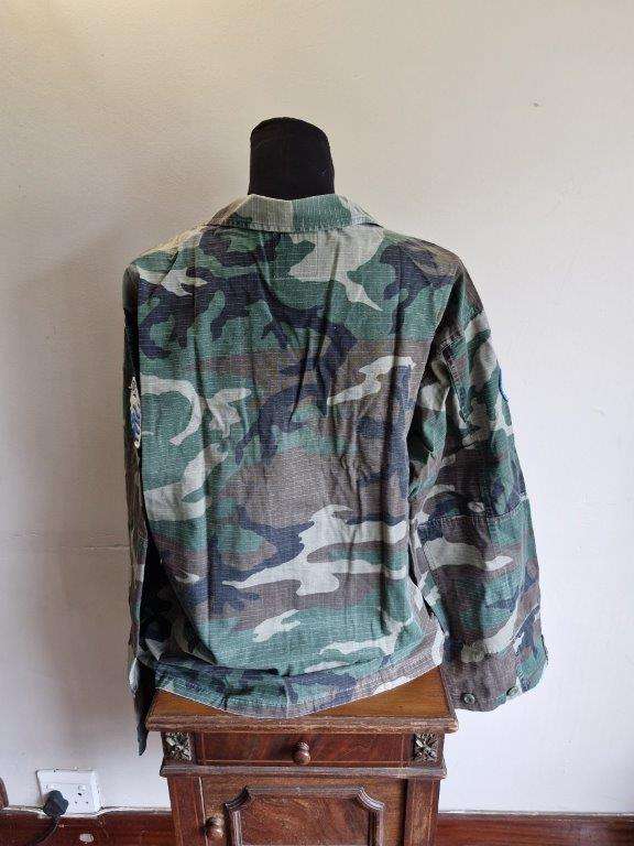 BDU Camo Jacket Uraguay. 63 Cm Armpit to Armpit