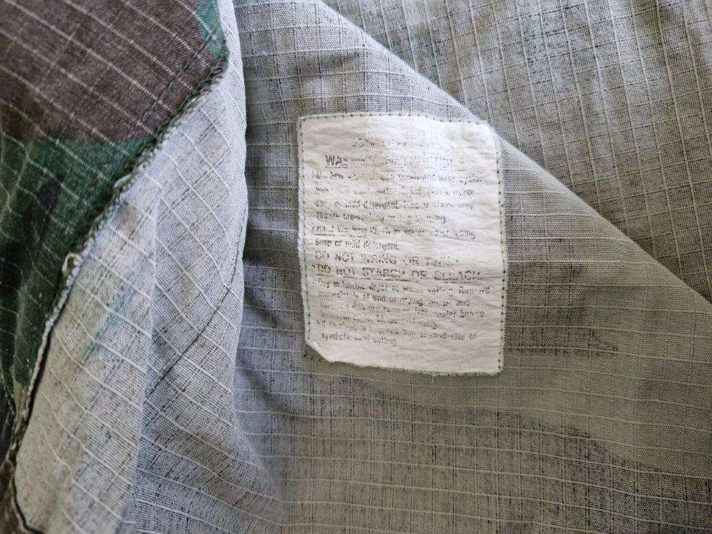 BDU Camo Jacket Uraguay. 63 Cm Armpit to Armpit