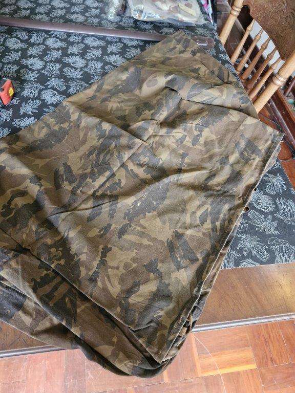 South African Railway Police Camo mattress cover.