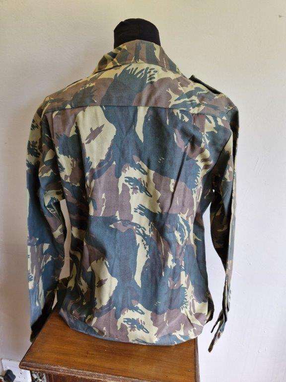 Transkei Defence Force Camo shirt. 52 Cm Armpit to Armpit.