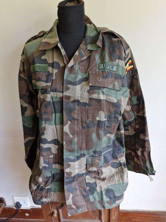Uganda Woodland DPM Camo Jacket. 60 Cm Armpit to Armpit.