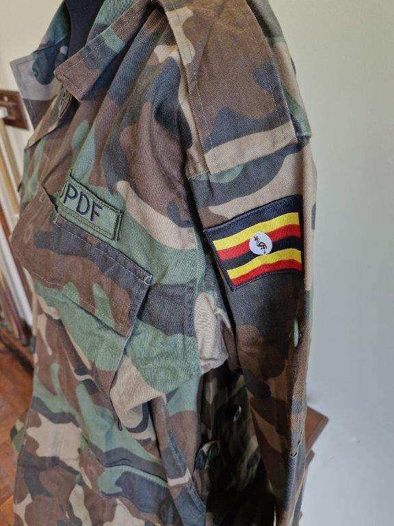 Uganda Woodland DPM Camo Jacket. 60 Cm Armpit to Armpit.