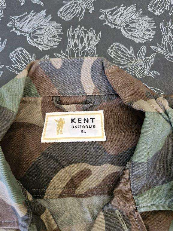 Uganda Woodland DPM Camo Jacket. 60 Cm Armpit to Armpit.