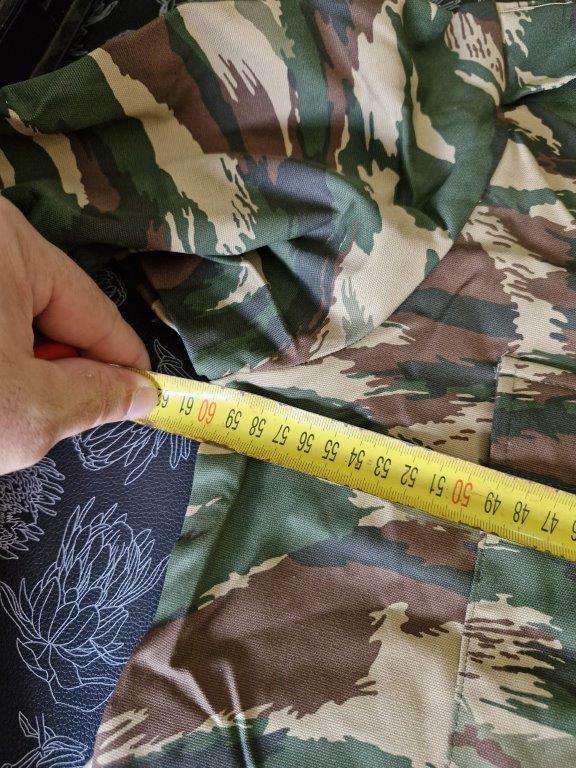 Namibian Defence Force Camo Shirt. 60 Cm Armpit to Armpit.