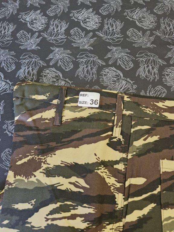 Namibian Defence Force Camo Trousers. 45 Cm Across waist.