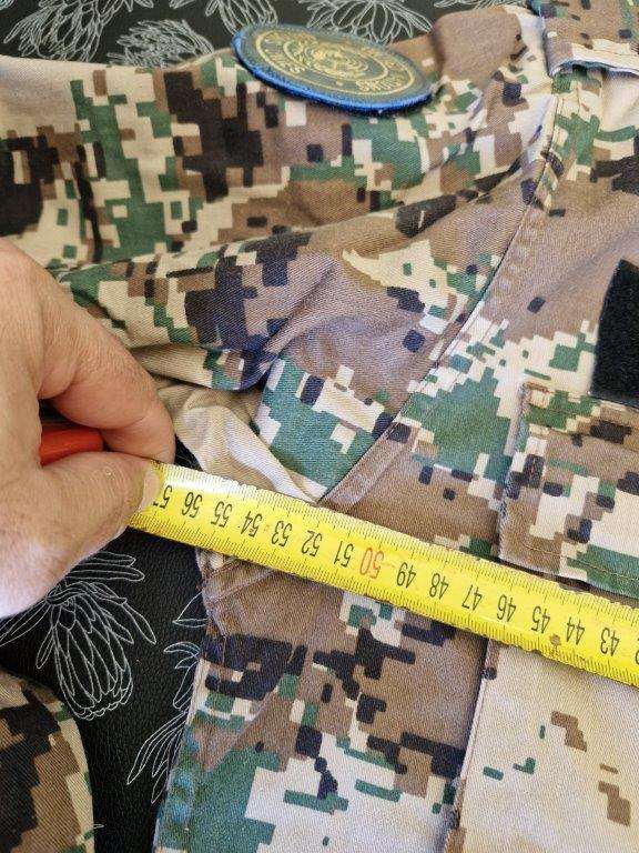 Jordanian KA2 Digital Camo Jacket. 53 Cm Armpit to Armpit.