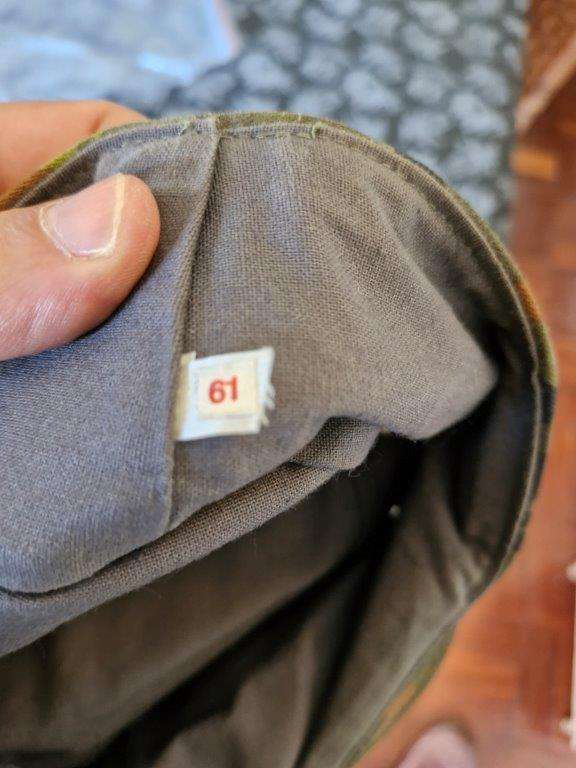 German Flecktarn Camo Cap. 61 Cm