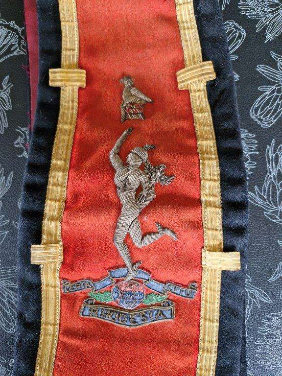 Rhodesian Signals Band, Bandmasters sash.