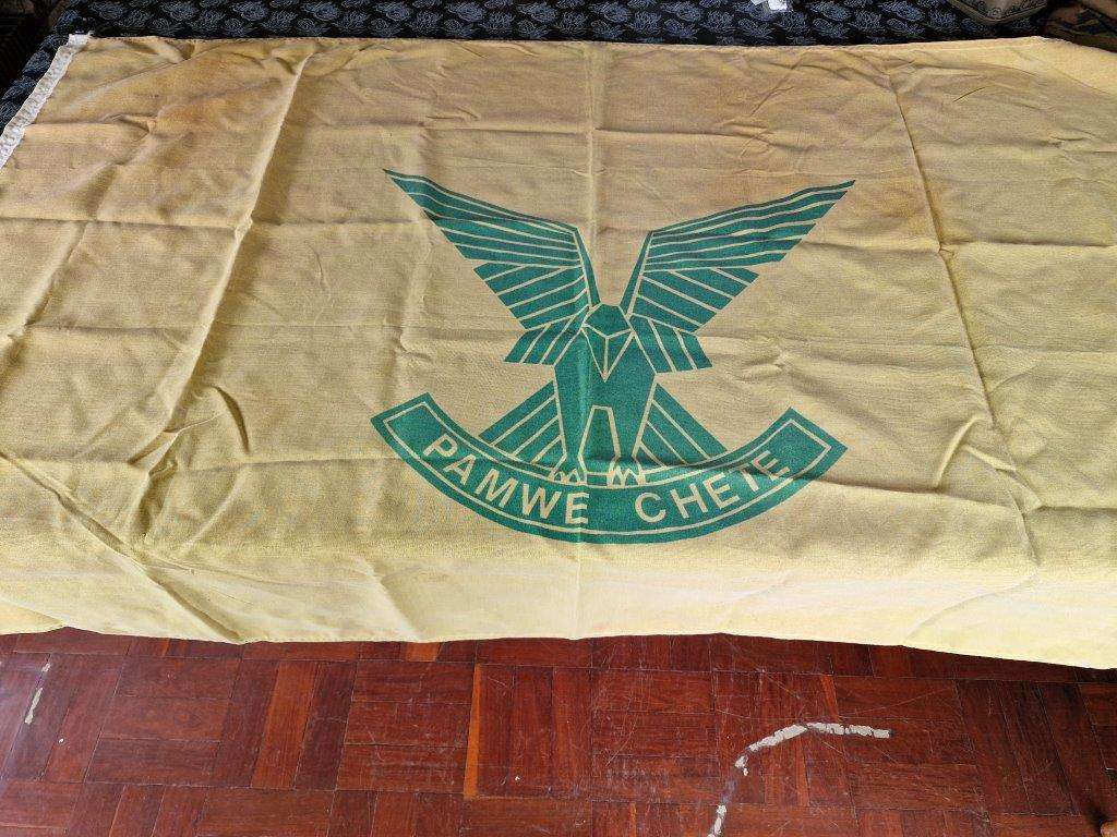 Rhodesian Selous Scouts Flag. Probably something made for a reunion. 1.2 m x 1.8 m
