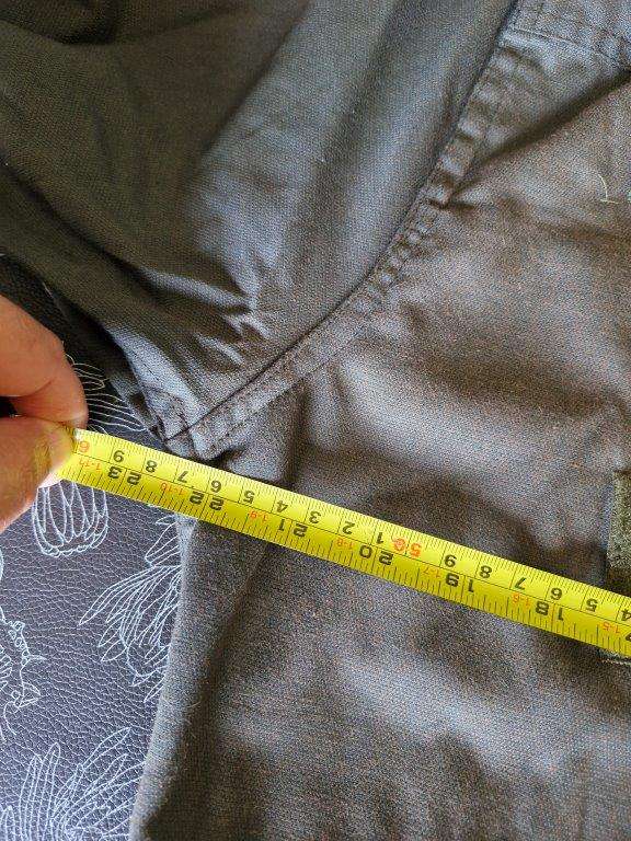 Indian Army Flight Suit Mk-IV. 57 Cm Armpit to Armpit. Faded in places