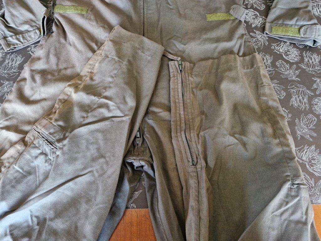 Indian Army Flight Suit Mk-IV. 57 Cm Armpit to Armpit. Faded in places