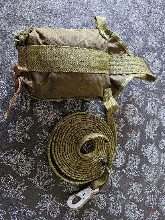 SADF Pilot Parachute for cargo drops. To deploy the main Chute.