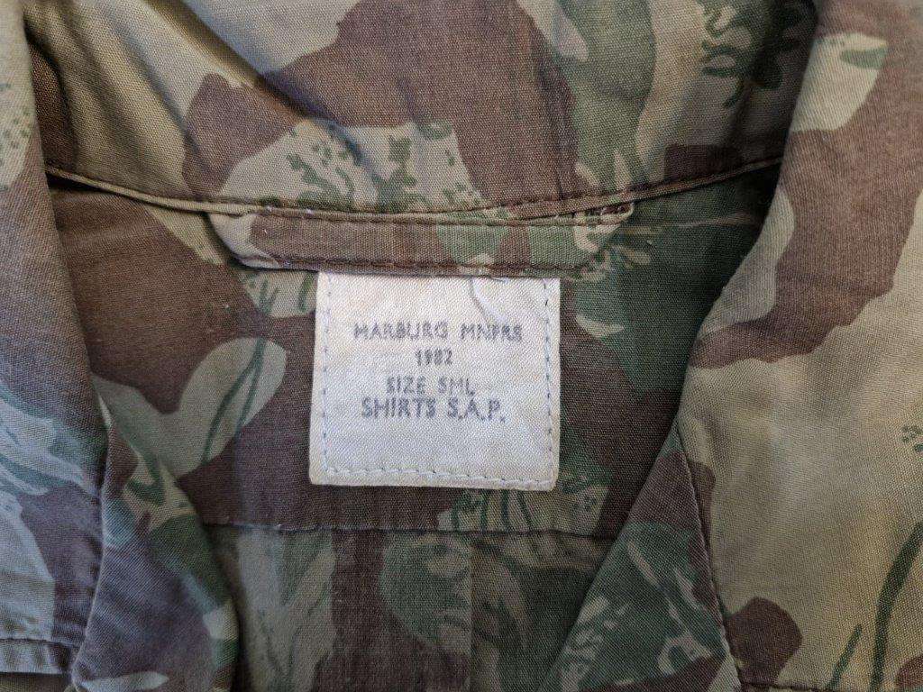 SAP 2nd pattern Cammo shirt. 52 Cm Armpit to Armpit