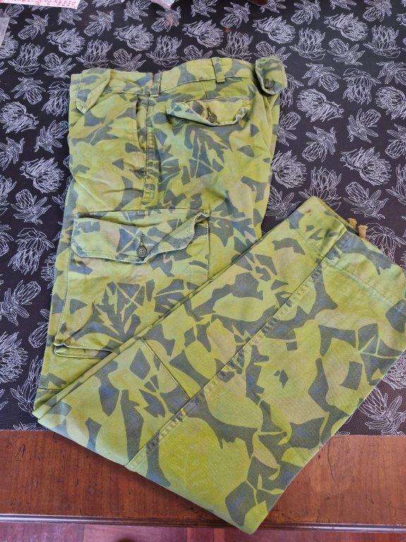 Recce Copy Cuban Elm Camo trousers. 40Cm across waist