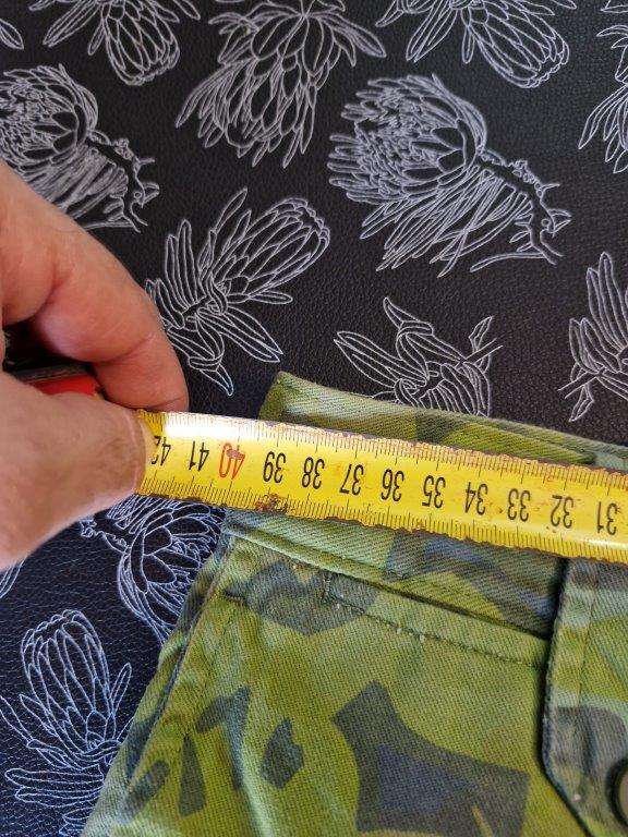 Recce Copy Cuban Elm Camo trousers. 40Cm across waist