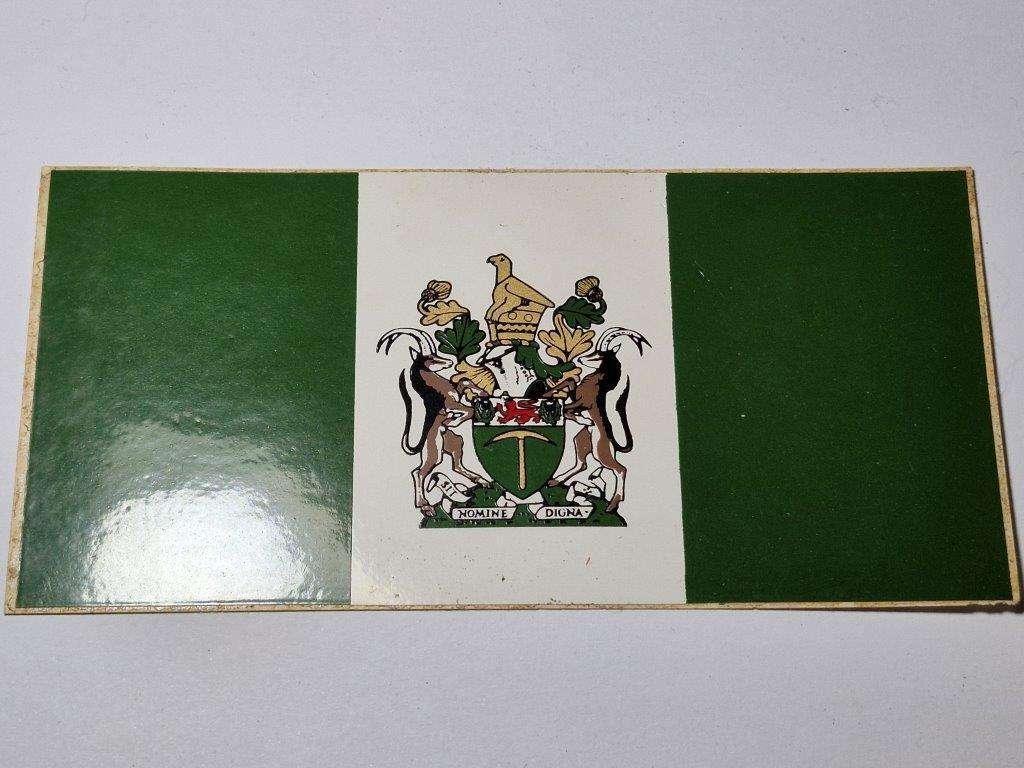 Rhodesian flag sticker
