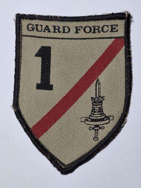 Rhodesian Guard Force Group 1 Mount Darwin Patch